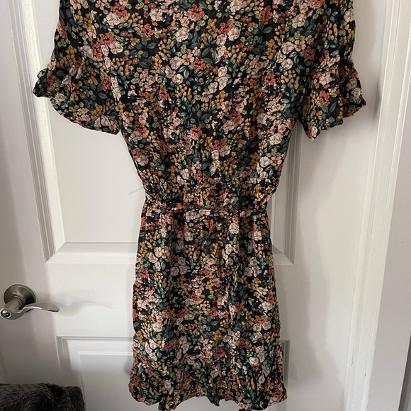 Summer Floral Mini Dress by Dynamite - Picture 3 of 3